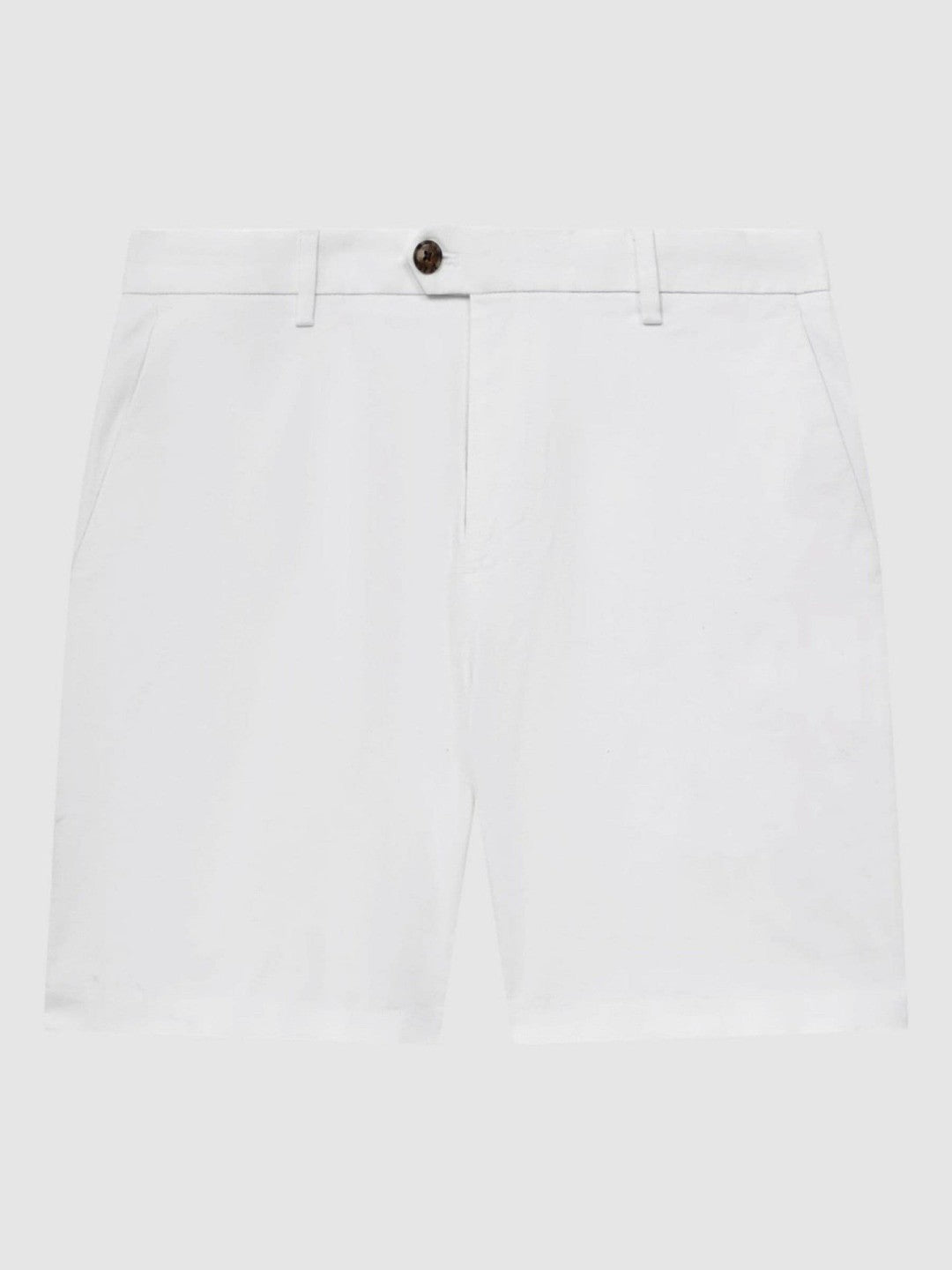 Reiss Short Length Casual Chino Shorts in White