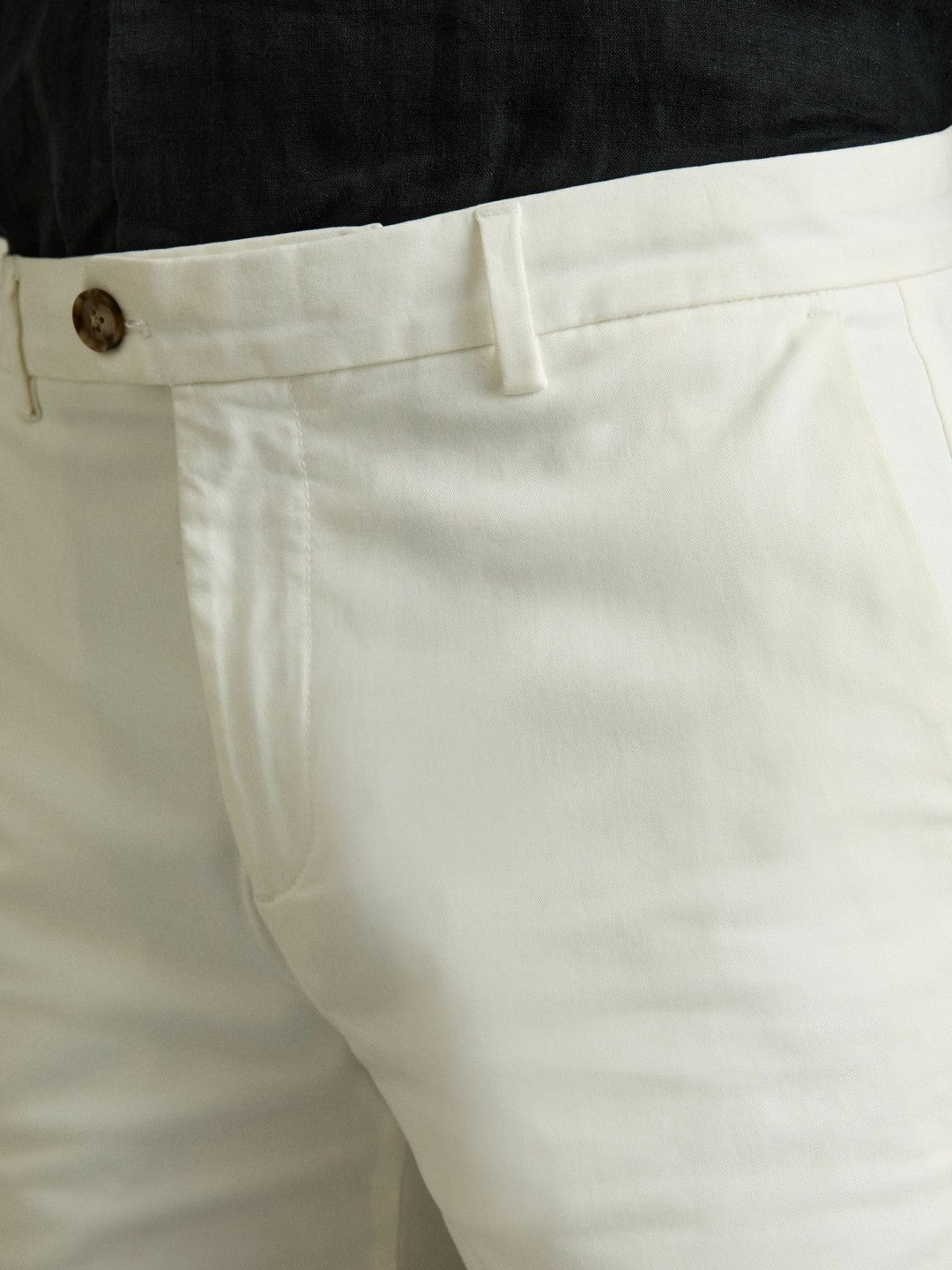 Reiss Short Length Casual Chino Shorts in White