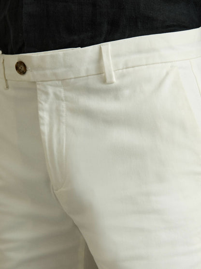 Reiss Short Length Casual Chino Shorts in White