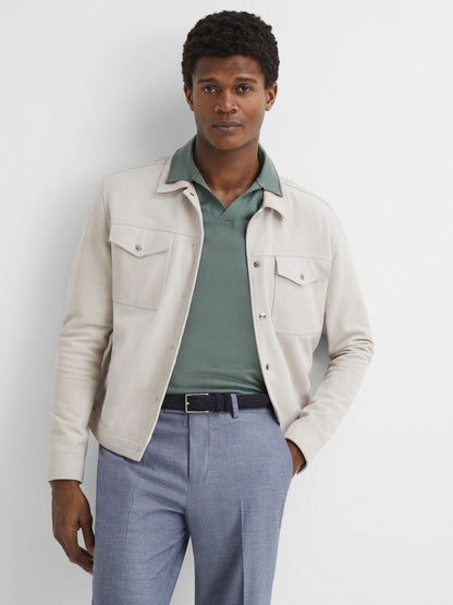 Reiss Sale - Suede Belt in Navy