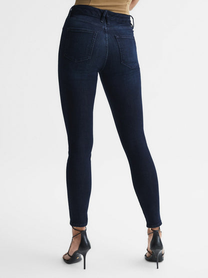 Reiss Deal - Good American Sculpting Skinny Jeans in Indigo