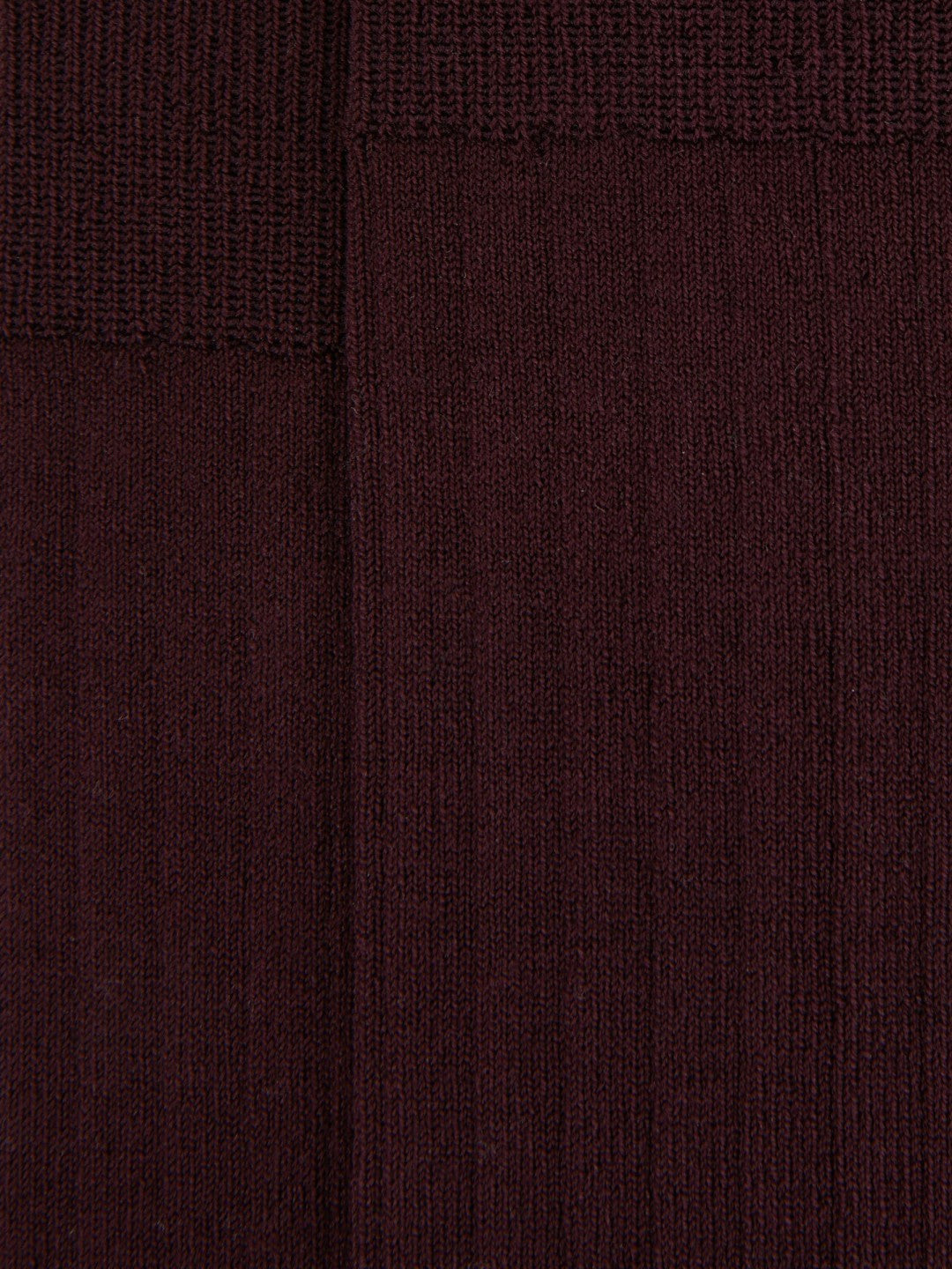 Reiss Offer - Ribbed Socks in Bordeaux