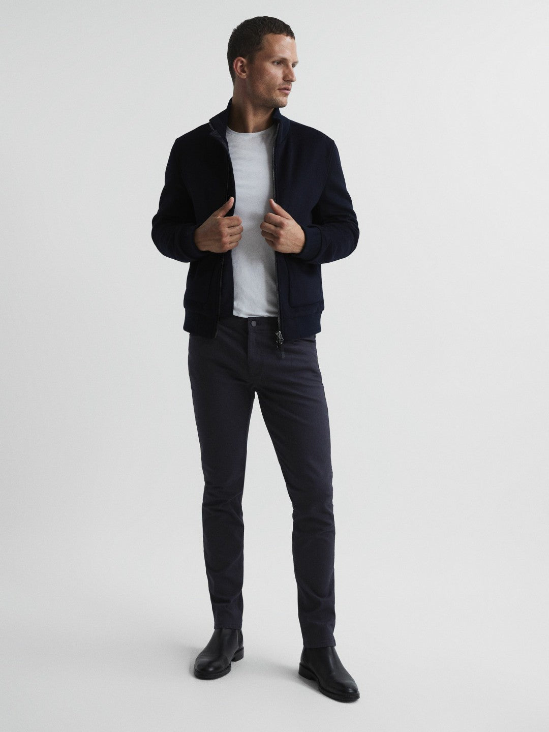 Reiss Featured - Slim Fit Jeans in Blue
