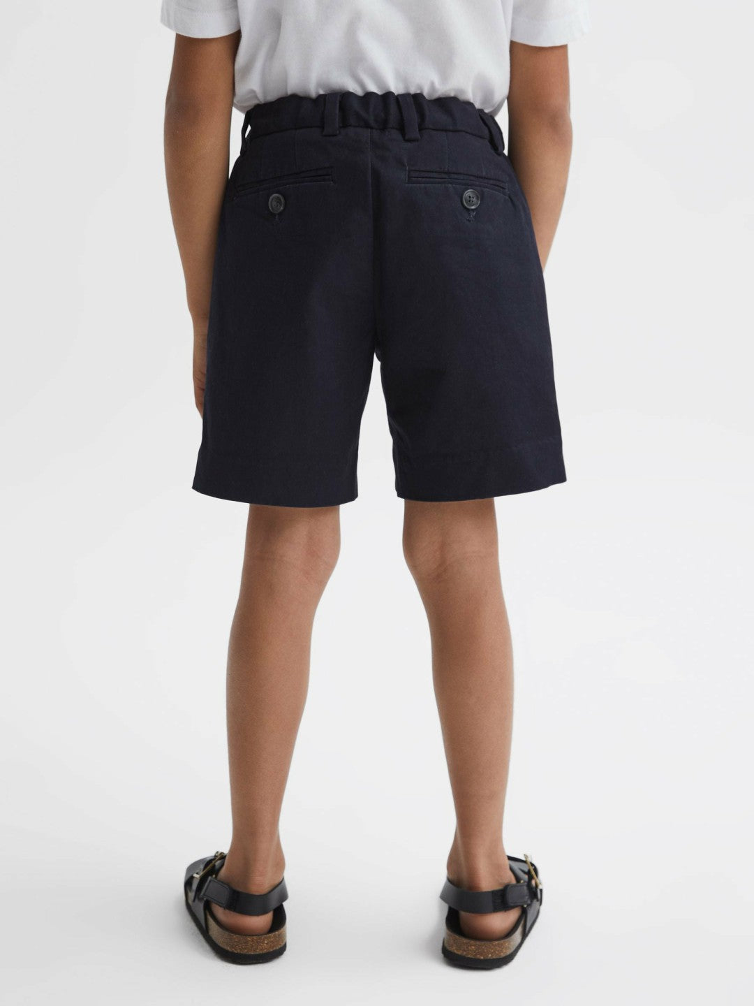 Reiss Featured - 9-13 yrs Casual Chino Shorts in Navy
