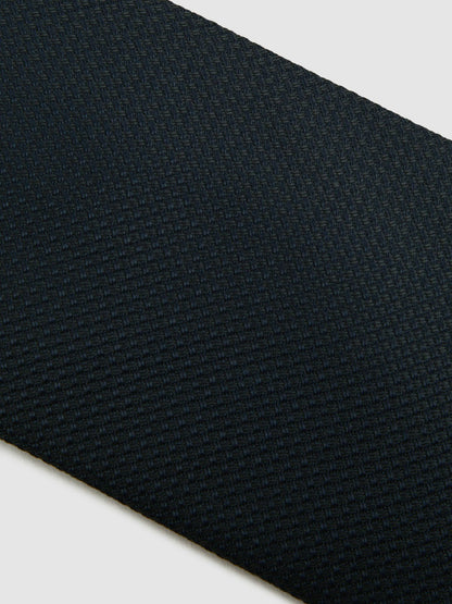 Reiss Best Seller - Textured Silk Blend Tie in Navy