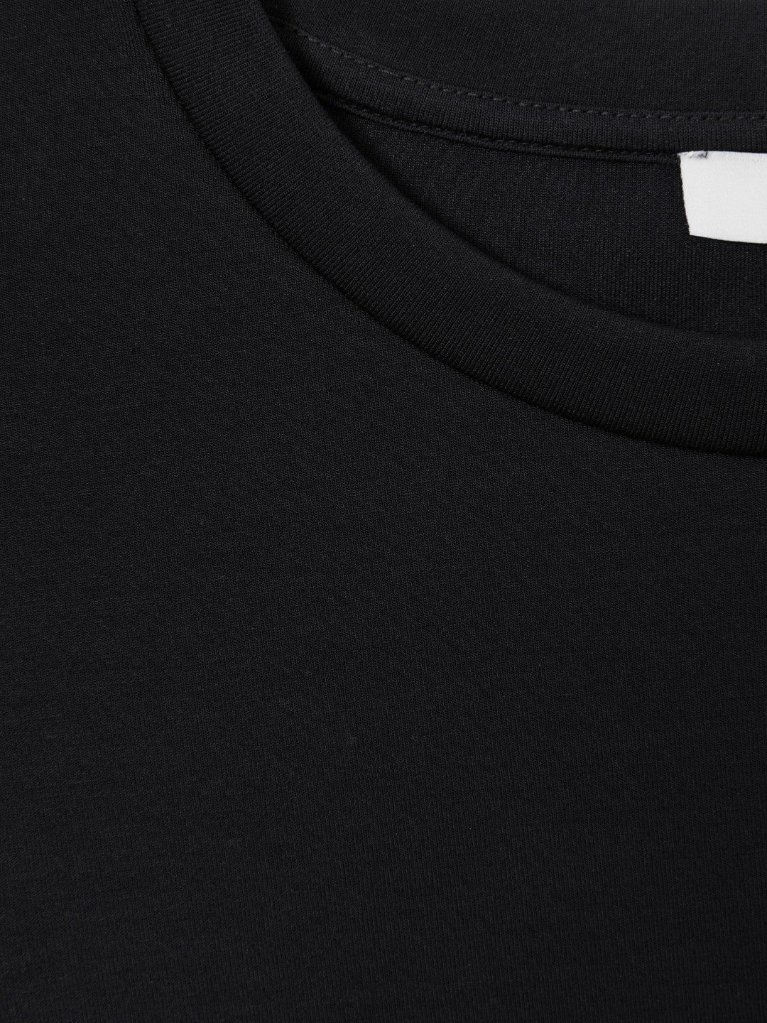Reiss Featured - Interlock Jersey Crew Neck T-Shirt in Navy Blue