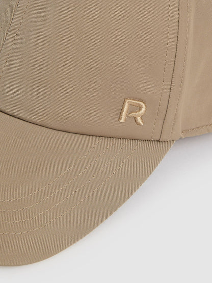 Reiss Savings - Logo-Embroidered Baseball Cap in Taupe