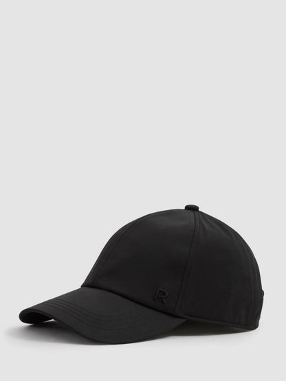 Reiss Best Seller - Logo-Embroidered Baseball Cap in Black