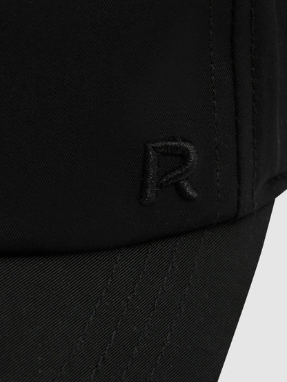 Reiss Best Seller - Logo-Embroidered Baseball Cap in Black