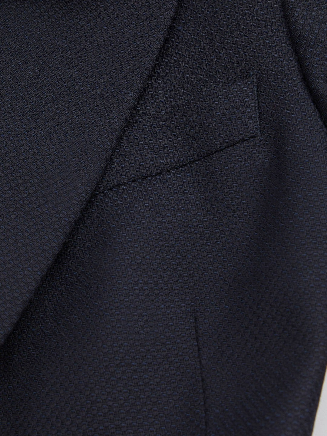 Reiss Savings - Textured Single Breasted Suit Blazer in Navy