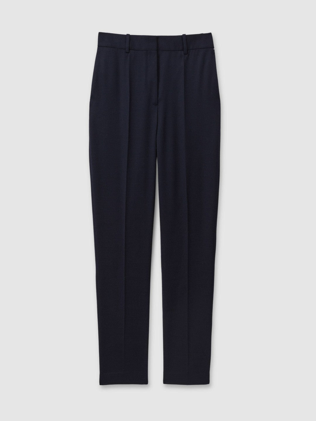 Reiss Savings - Textured Slim Fit Suit Trousers in Navy