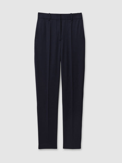 Reiss Savings - Textured Slim Fit Suit Trousers in Navy