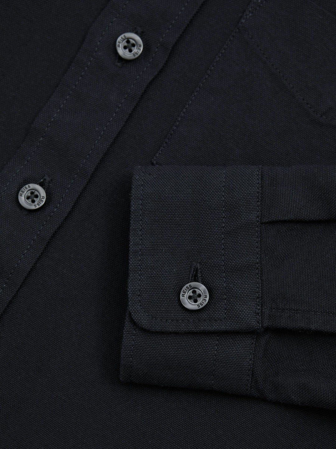 Reiss Popular Choice - 3-9 yrs Button Down Oxford Shirt in Navy