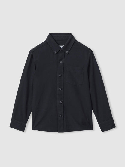 Reiss Affordable - 9-13 yrs Button Down Oxford Shirt in Navy