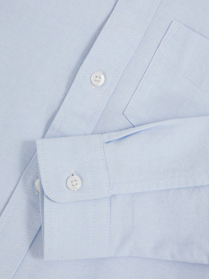 Reiss Affordable - 3-9 yrs Button Down Oxford Shirt in Soft Blue