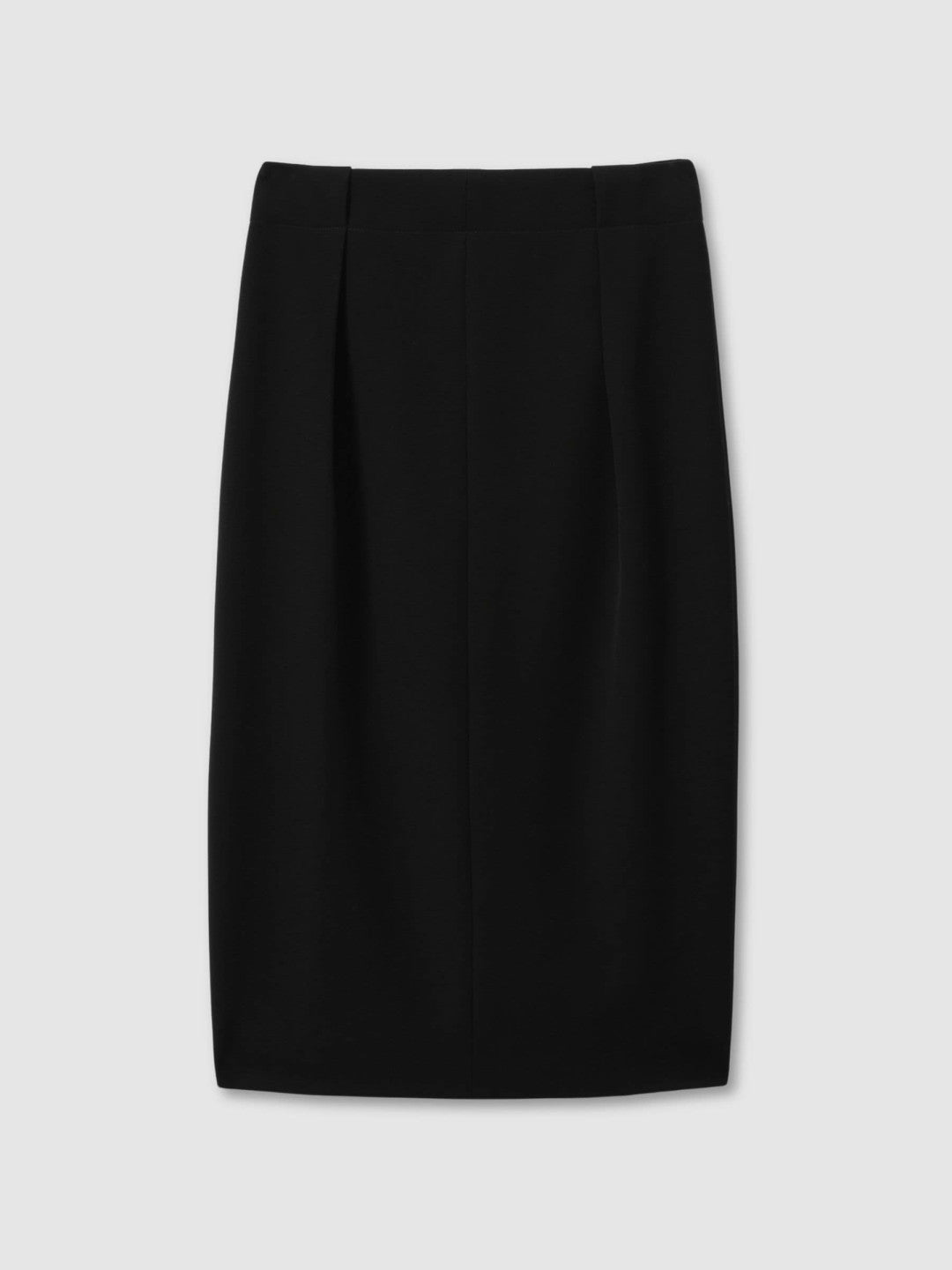 Reiss Affordable - Tailored Midi Suit Skirt in Black