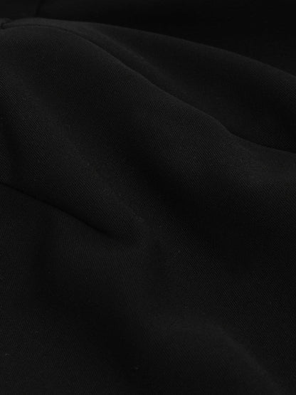 Reiss Affordable - Tailored Midi Suit Skirt in Black