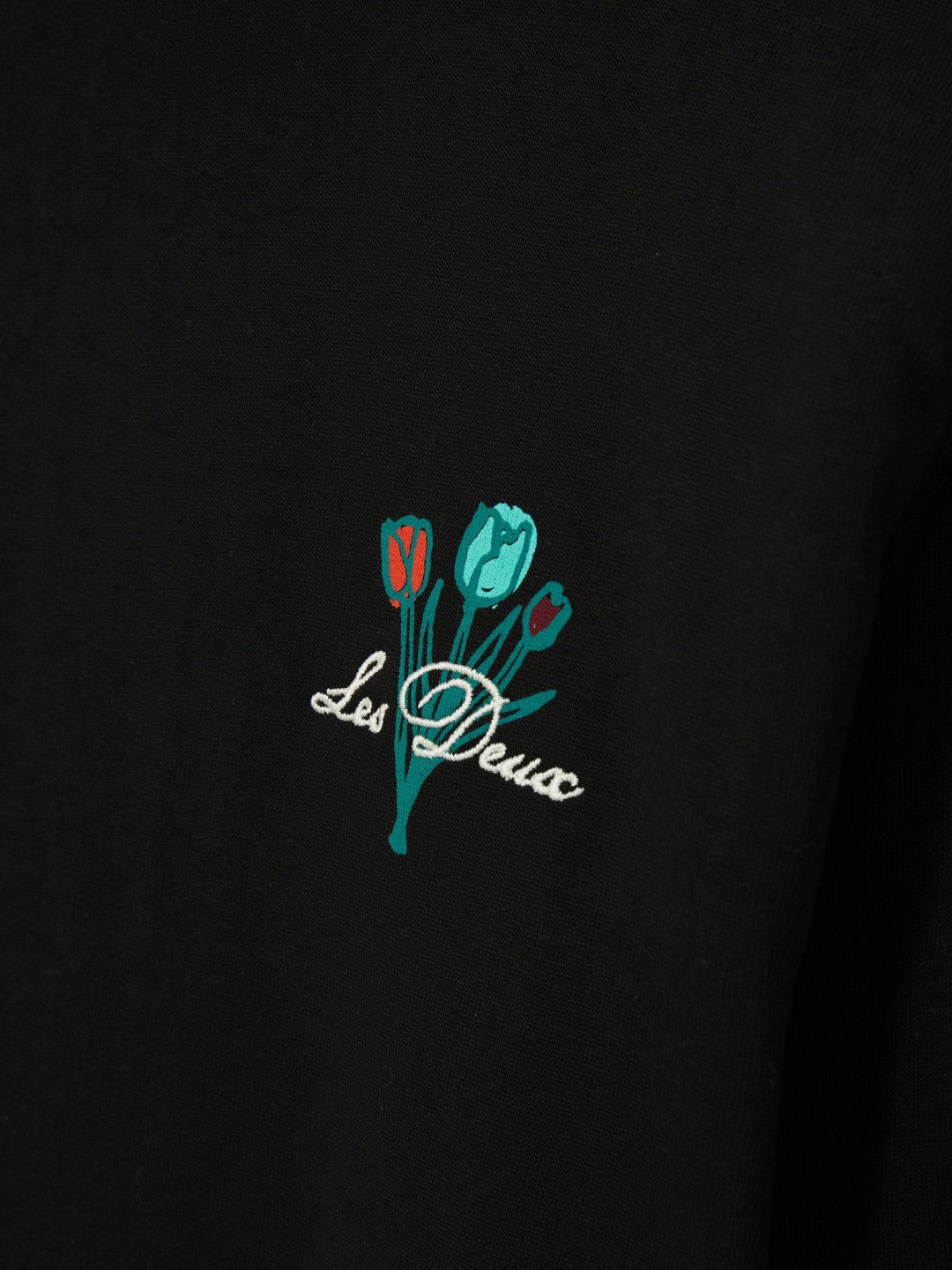 Reiss Best Seller - Les Deux Cotton Café Sweatshirt in Black Print
