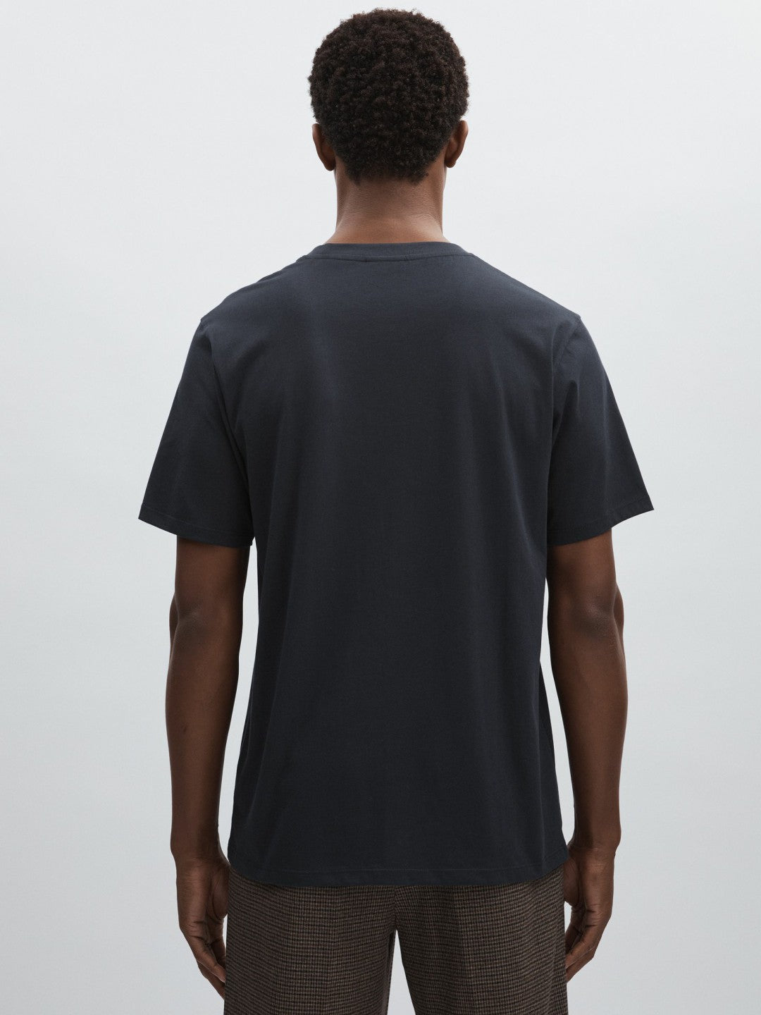 Reiss Popular Choice - Les Deux Cotton Logo T-Shirt in Navy Blue