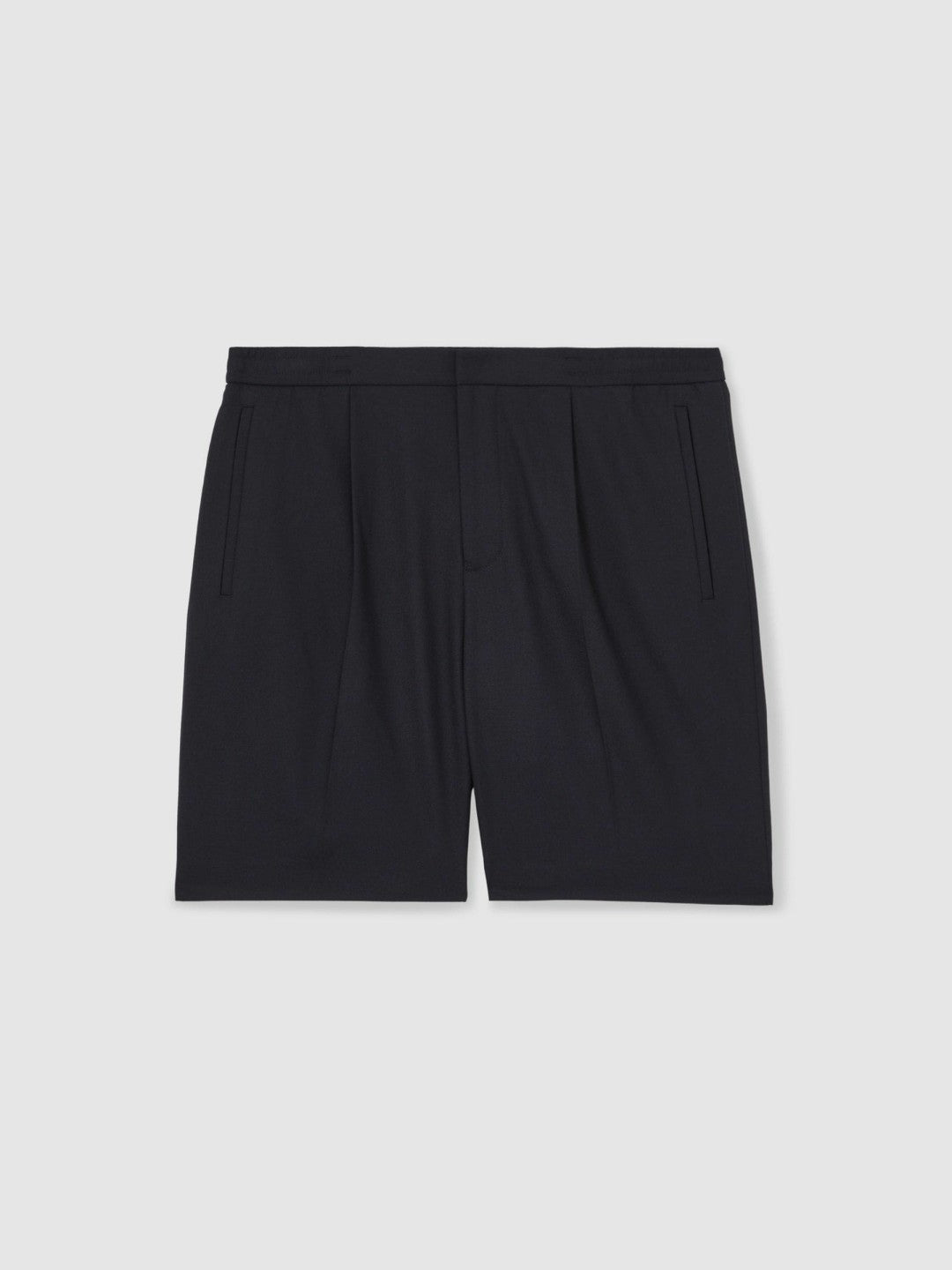 Reiss Popular Choice - Relaxed Drawstring Shorts in Navy