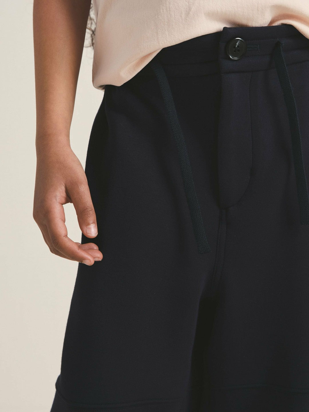 Reiss Savings - 4-9 yrs  | Les 100 Ciels Wide-Leg Joggers in Navy