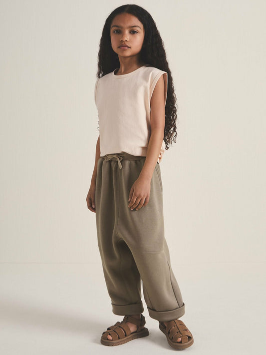Reiss Affordable - 4-9 yrs  | Les 100 Ciels Jersey Joggers in Mink