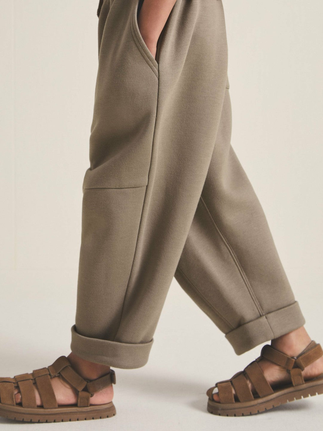 Reiss Affordable - 4-9 yrs  | Les 100 Ciels Jersey Joggers in Mink