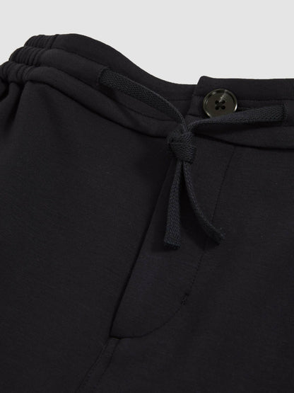 Reiss Best Seller - 9-13 yrs  | Les 100 Ciels Wide-Leg Joggers in Navy