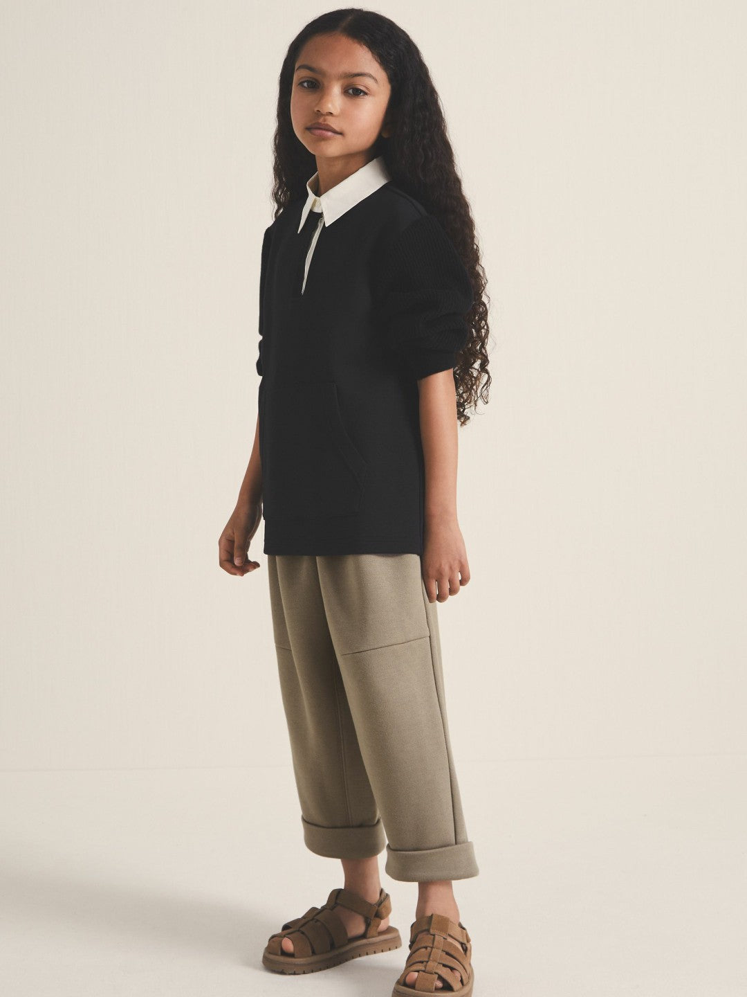 Reiss Offer - 13-14 yrs  | Les 100 Ciels Jersey Joggers in Mink