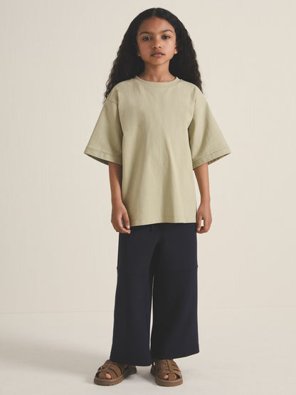 Reiss Savings - 4-9 yrs  | Les 100 Ciels Oversize T-Shirt in Sage