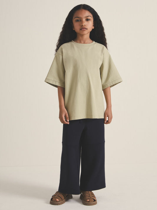 Reiss Savings - 4-9 yrs  | Les 100 Ciels Oversize T-Shirt in Sage