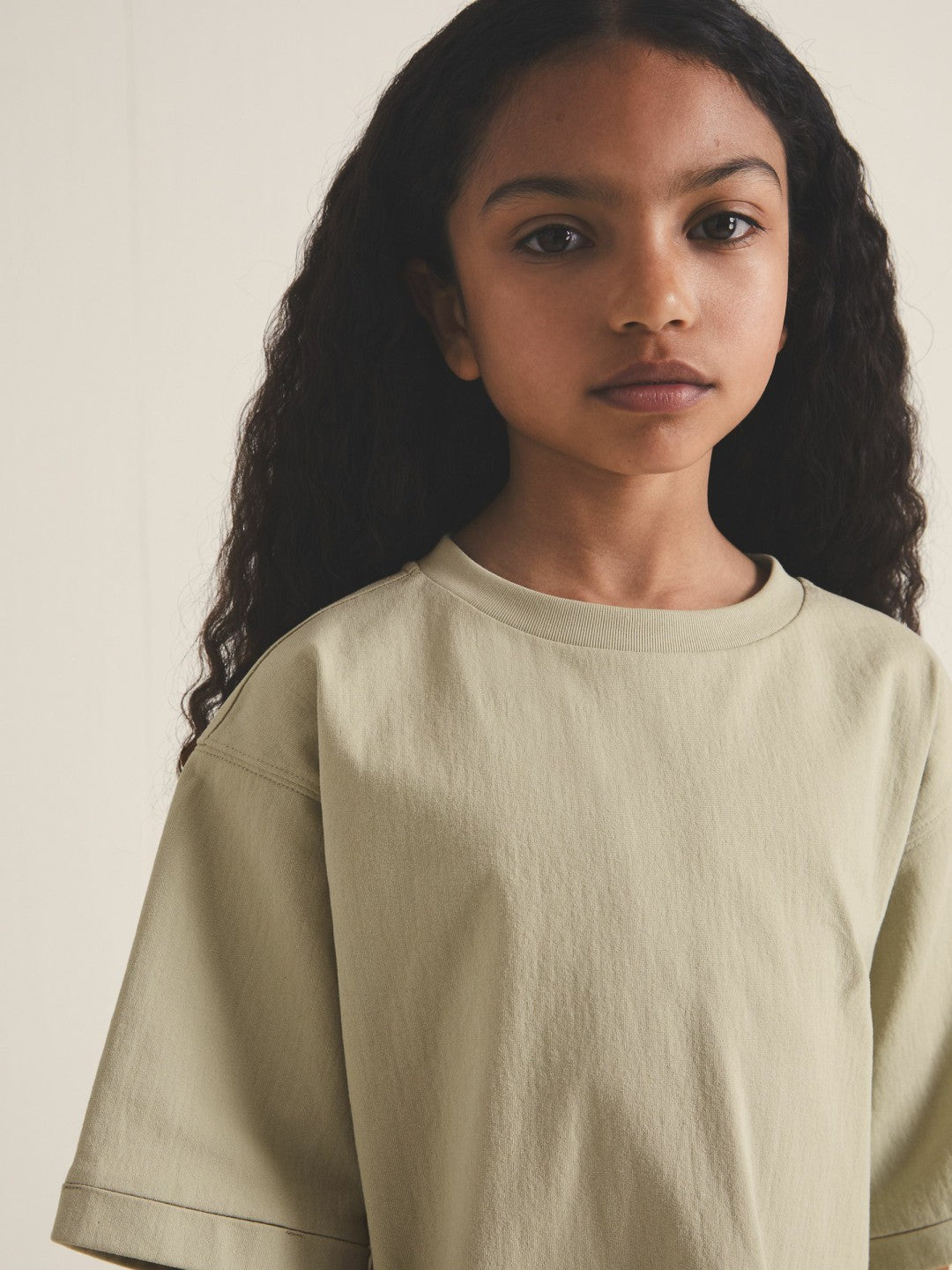 Reiss Savings - 4-9 yrs  | Les 100 Ciels Oversize T-Shirt in Sage