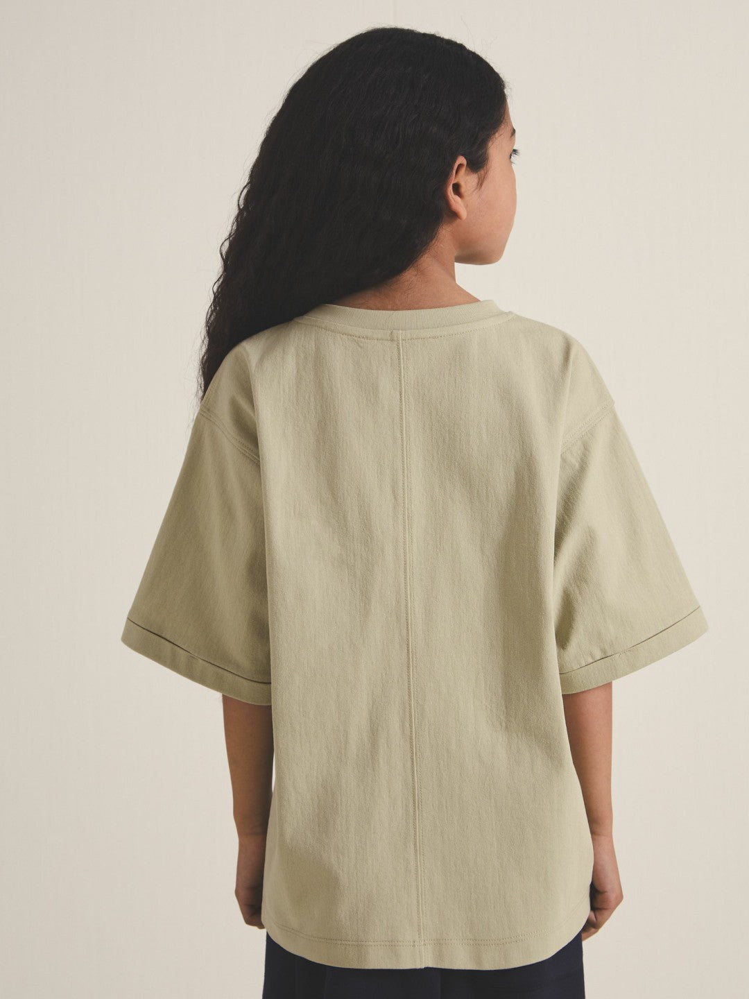 Reiss Savings - 4-9 yrs  | Les 100 Ciels Oversize T-Shirt in Sage
