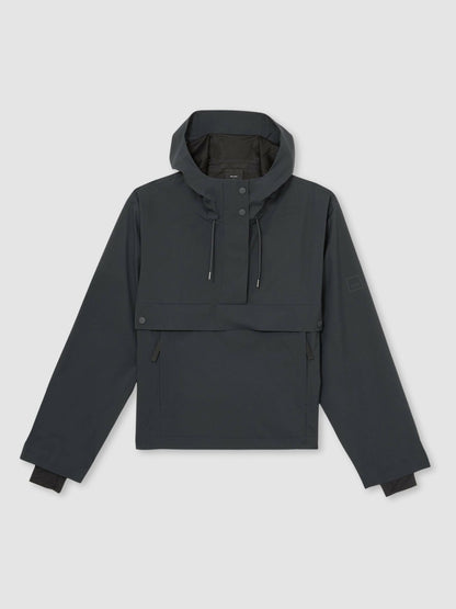 Reiss Deal - Rains Hardshell Short Jacket in Navy