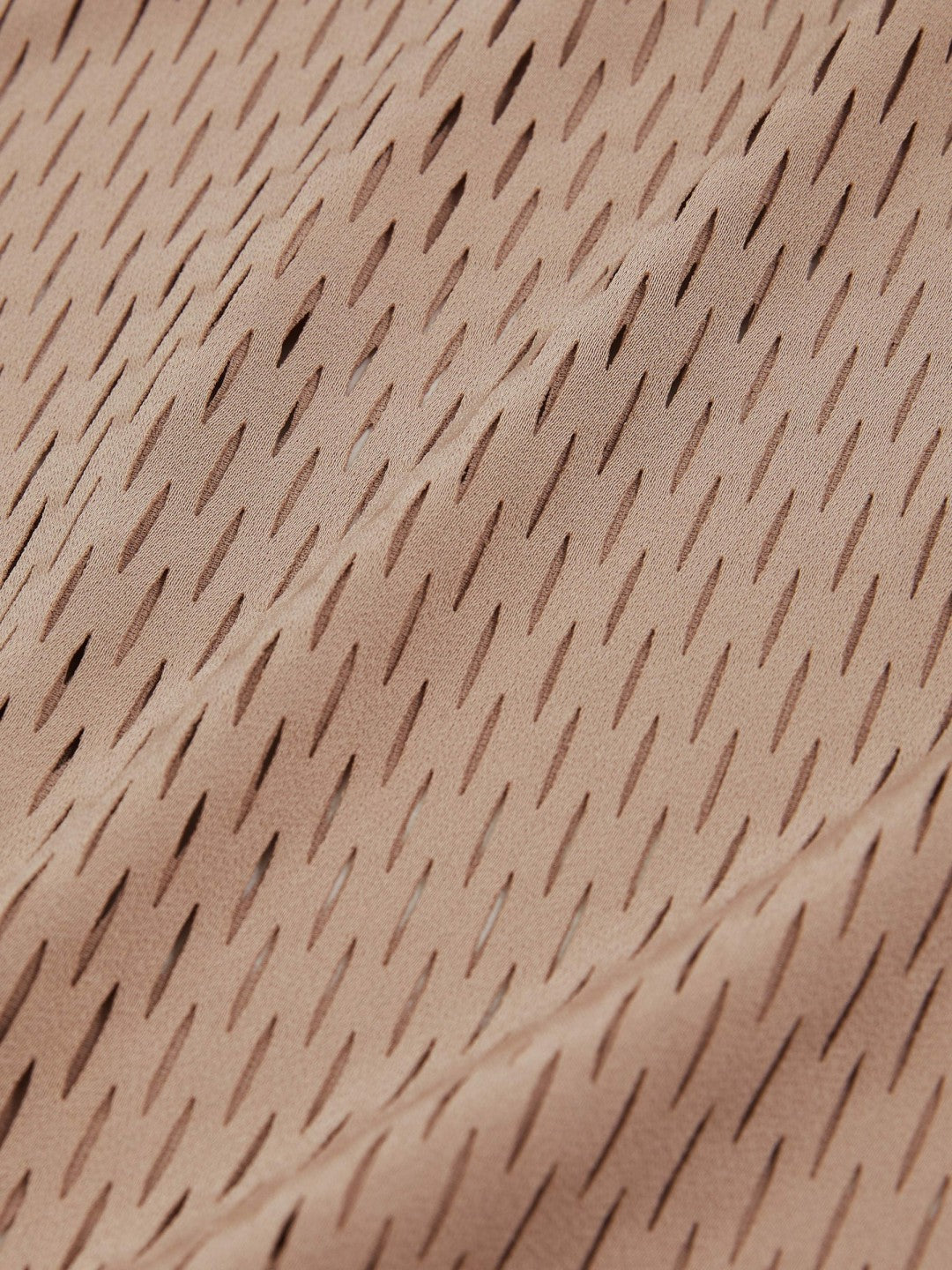 Reiss Deal - Atelier Laser-Cut Vest Top in Taupe
