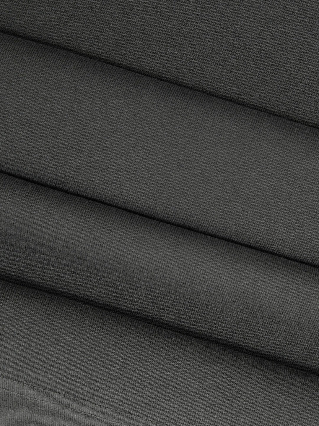Reiss Sale - Cotton Garment-Dyed Oversized T-Shirt in Washed Black