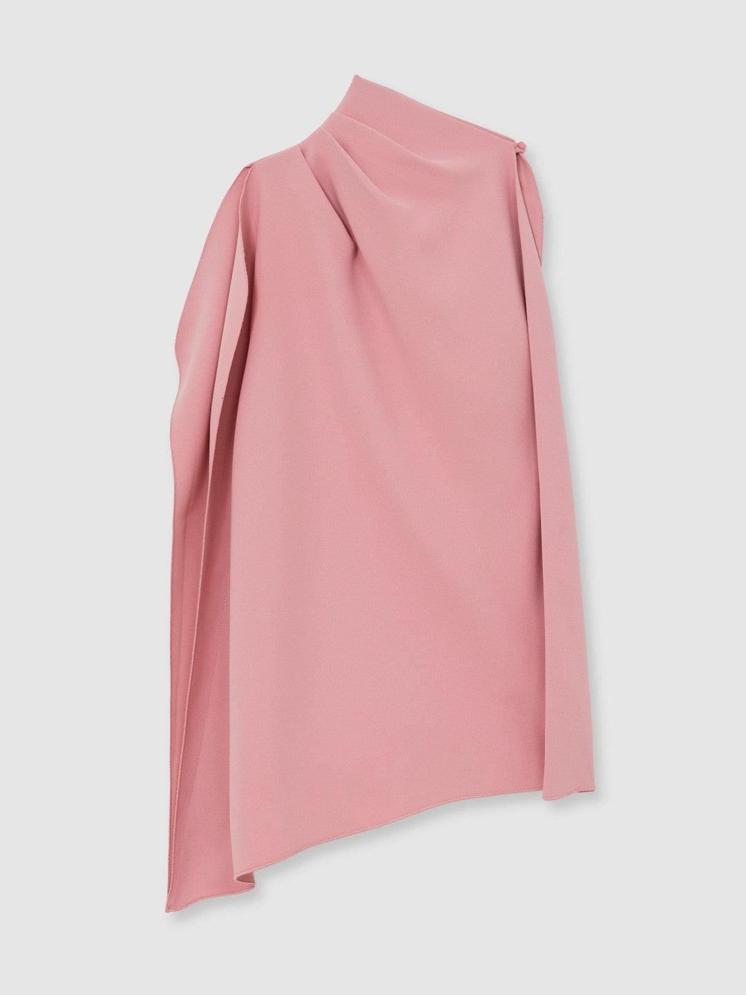 Reiss Sale - 4-9 yrs One-Shoulder Draped Dress in Pink