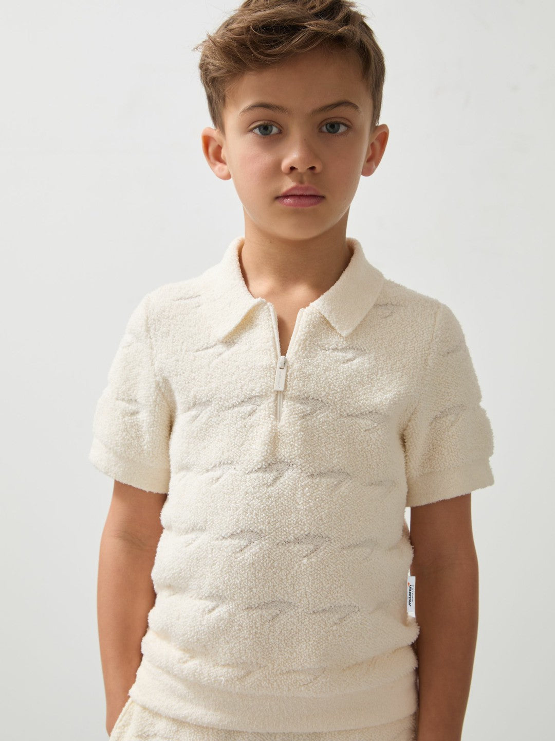 Reiss Affordable - 3-9 yrs McLaren F1 Team Speedmark Polo Shirt in White
