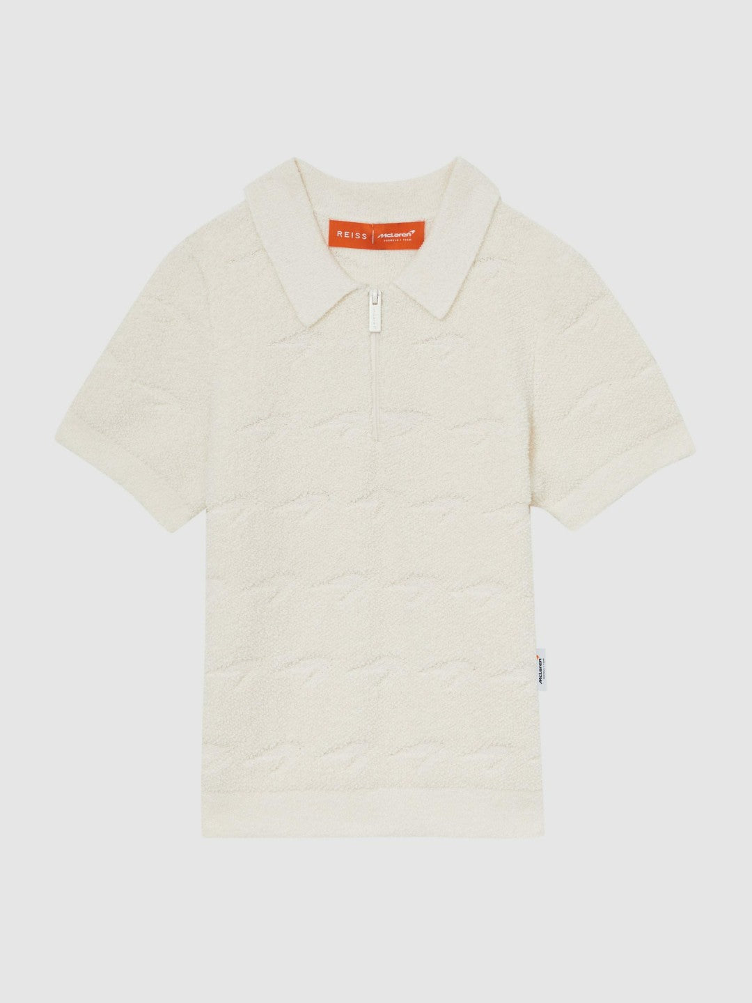 Reiss Affordable - 3-9 yrs McLaren F1 Team Speedmark Polo Shirt in White