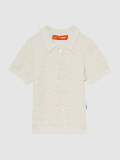 Reiss Affordable - 3-9 yrs McLaren F1 Team Speedmark Polo Shirt in White