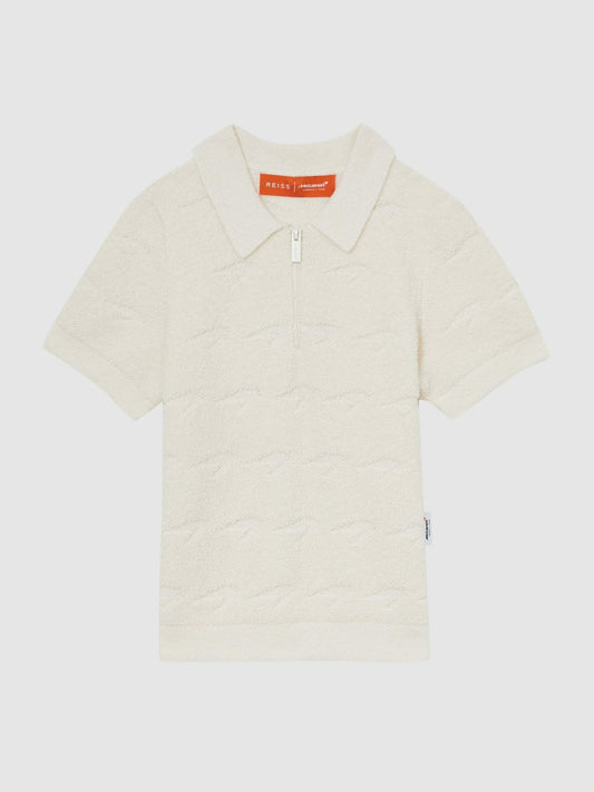Reiss 13-14 yrs McLaren F1 Team Speedmark Polo Shirt in White