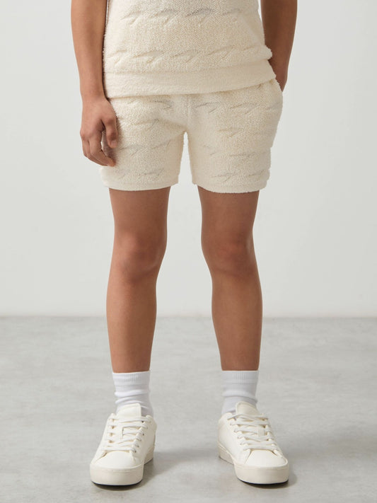 Reiss Affordable - 9-13 yrs McLaren F1 Team Speedmark Terry Shorts in White