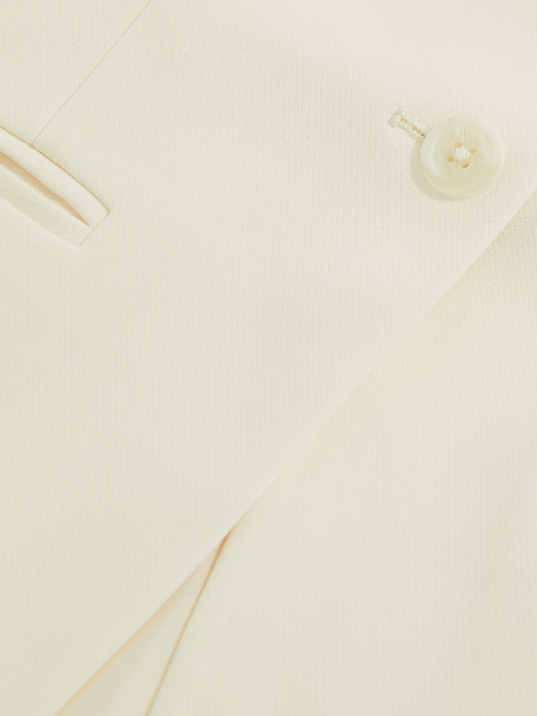 Reiss Popular Choice - Luxe Suiting Vest in Cream