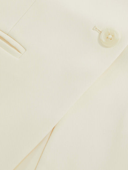 Reiss Popular Choice - Luxe Suiting Vest in Cream
