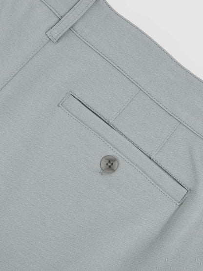 Reiss Value - Paige Slim-Fit Stretch Trousers in Moon Shadow Blue