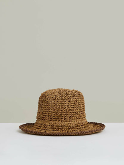 Reiss Affordable - Straw Sun Hat in Tan