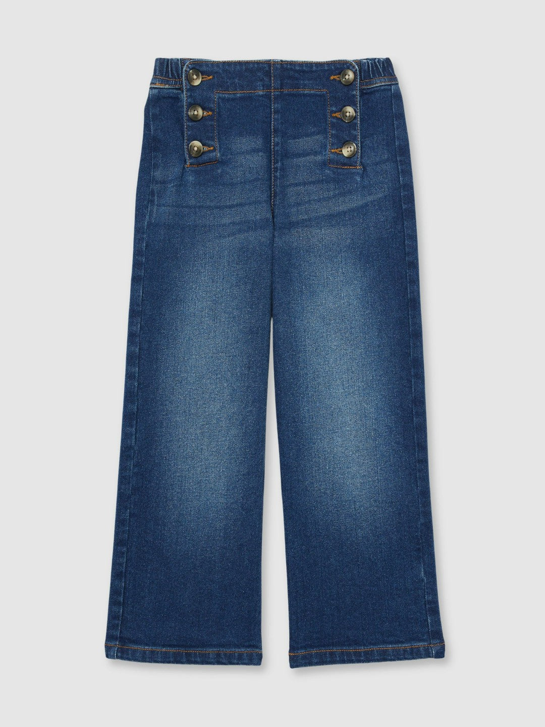 Reiss Sale - Straight-Leg Sailor Jeans in Blue