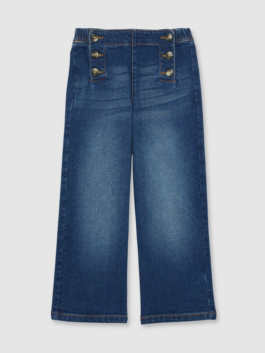 Reiss Sale - Straight-Leg Sailor Jeans in Blue