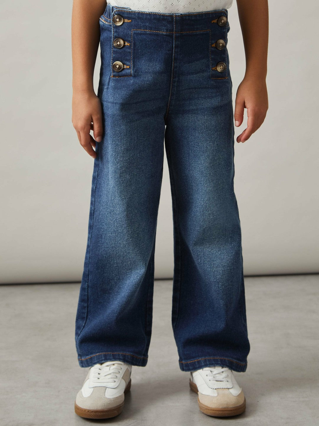 Reiss Sale - Straight-Leg Sailor Jeans in Blue
