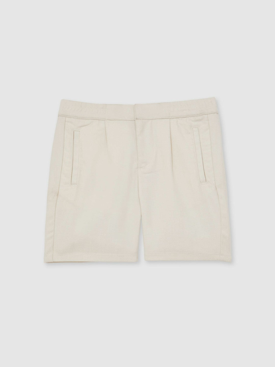 Reiss Affordable - 13-14 yrs Relaxed Drawstring Shorts in Off White